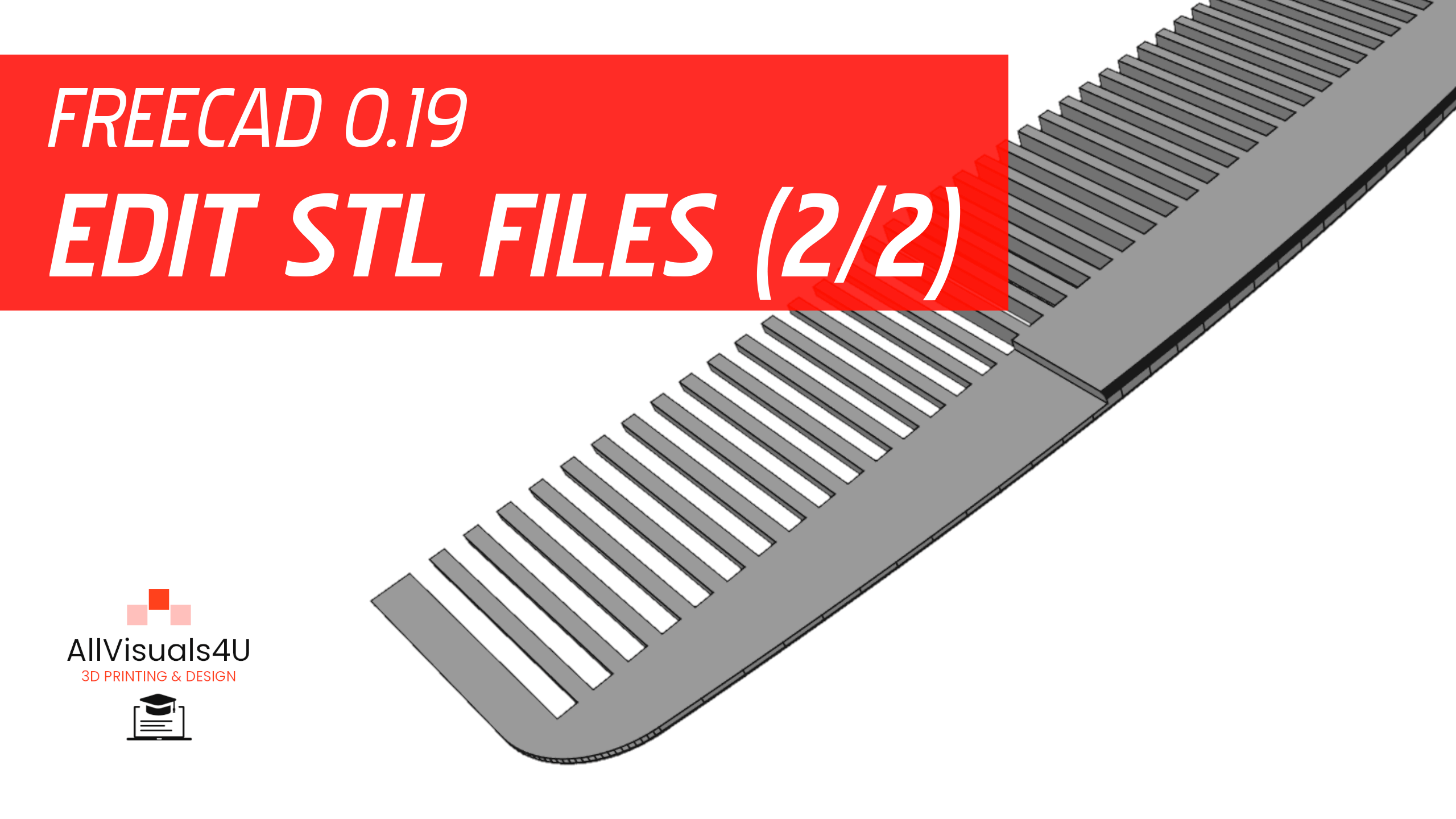 How To Edit STL Files In FreeCAD 3DParts4U